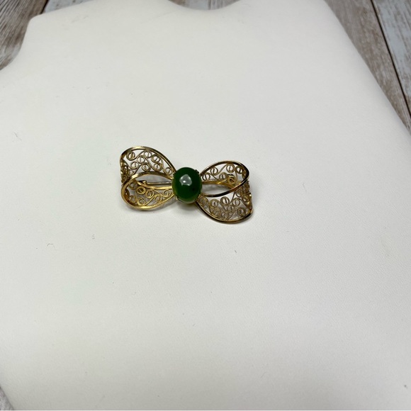 VINTAGE 12K GOLD PIN - Picture 4 of 9